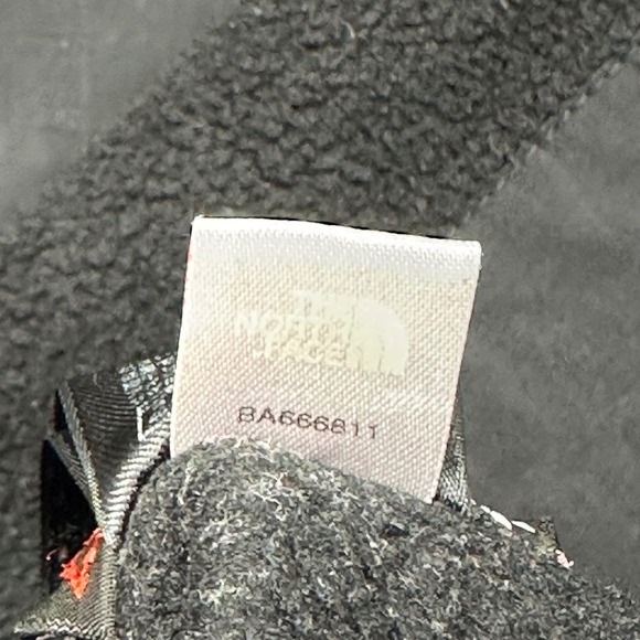 The North Face A193 F07 Mens Large Black Denali Polartec Full Zip Fleece Jacket - Picture 9 of 16